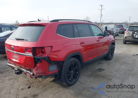 2022 Volkswagen Atlas 3.6L V6 Se W/Technology z USA, uszkodzony, nr VIN 1V2JR2CA4NC545536